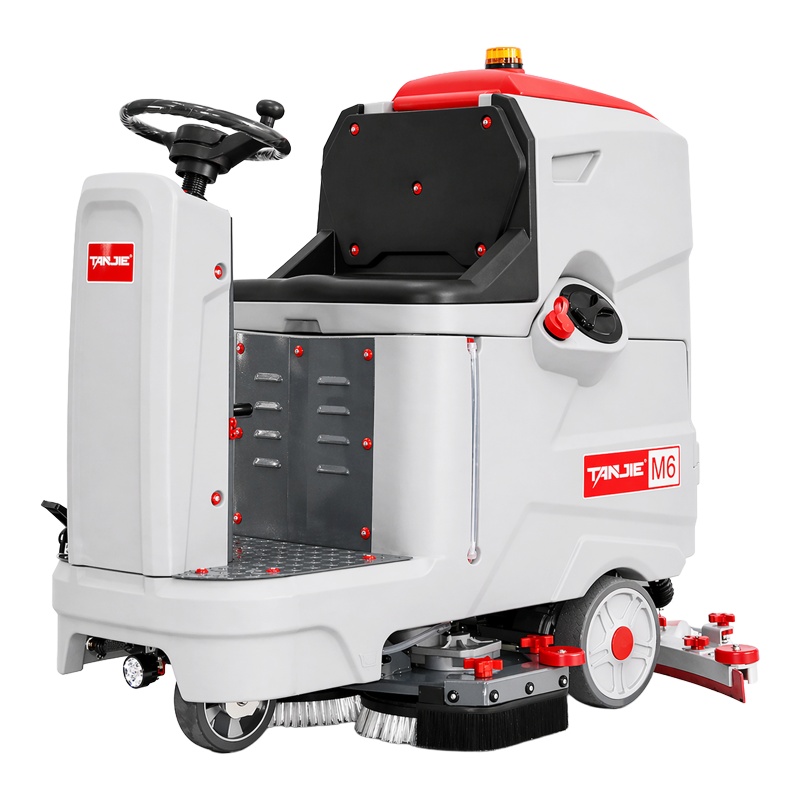 广安坦洁驾驶式洗地机M6【双刷】